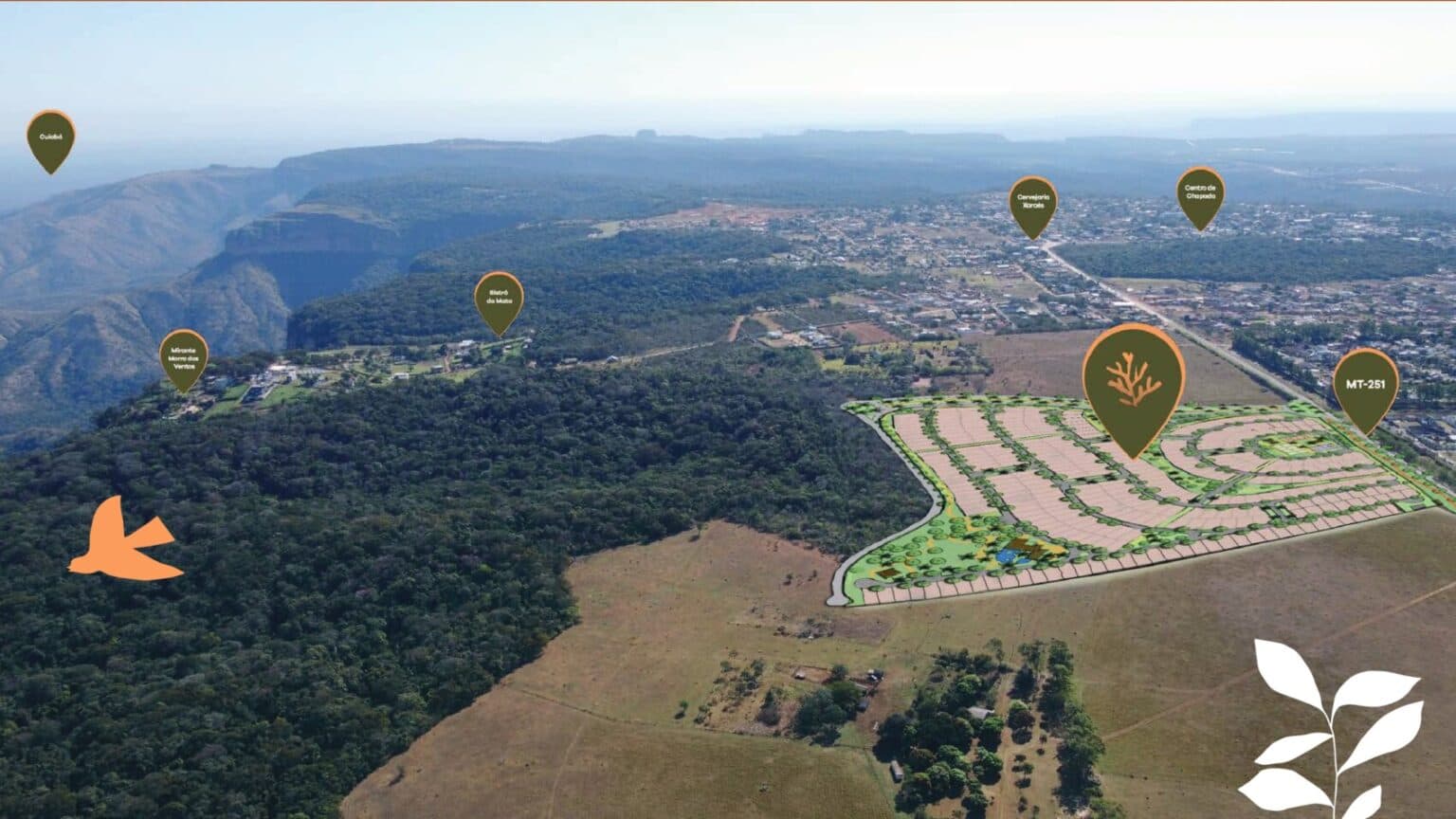 Terreno à Venda no Condomínio Vale dos Guimarães – Chapada dos Guimarães – 433m²